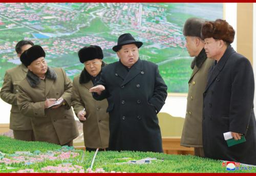 Kim Jong Un in Samjiyon