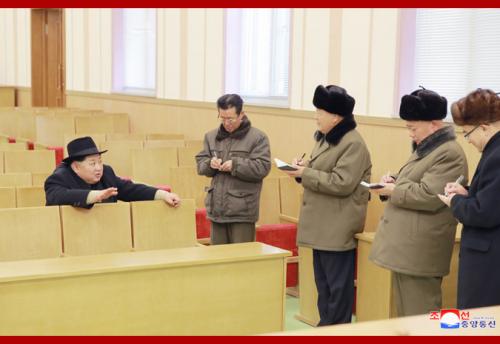 Kim Jong Un in Samjiyon