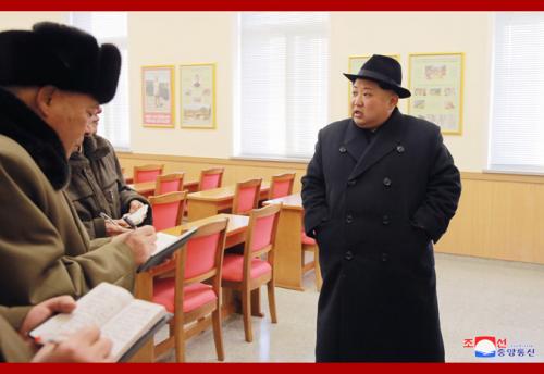 Kim Jong Un in Samjiyon