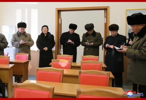 Kim Jong Un in Samjiyon