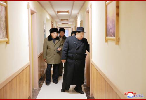 Kim Jong Un in Samjiyon