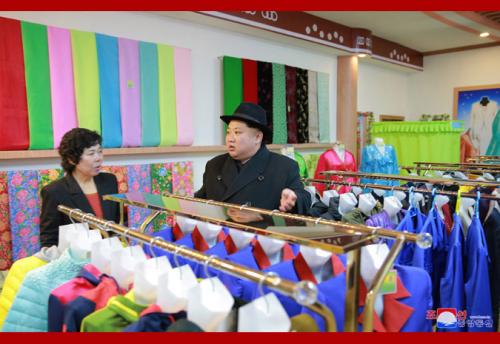 Kim Jong Un in Samjiyon