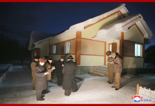 Kim Jong Un in Samjiyon