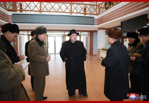 Kim Jong Un in Samjiyon