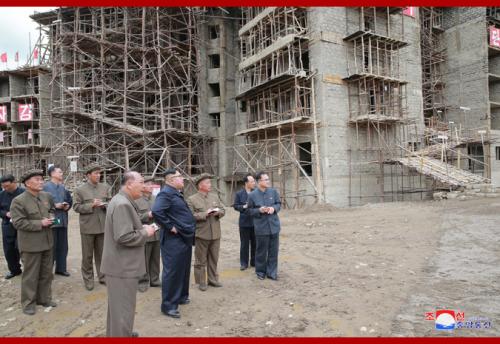 Kim Jong Un in Samjiyon