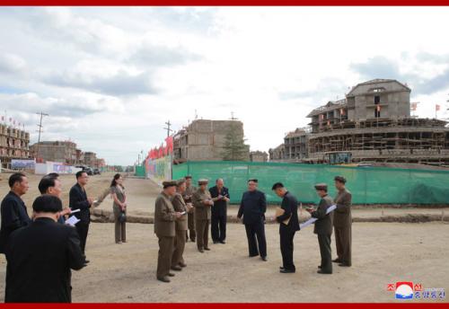 Kim Jong Un in Samjiyon