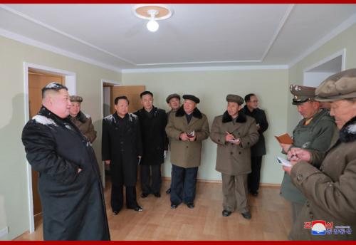 Kim Jong Un in Samjiyon