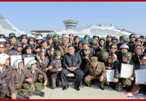 Kim Jong Un in Samjiyon.