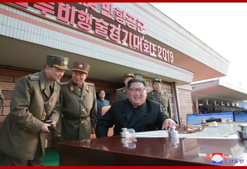 Kim Jong Un in Samjiyon.