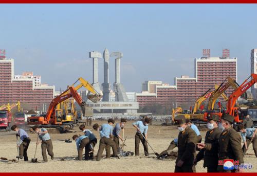 Pyongyang General Hospital groundbreaking